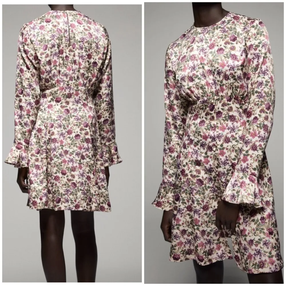 NEW Zara floral mini dress BLOGGERS FAVORITE!!! - Image 5