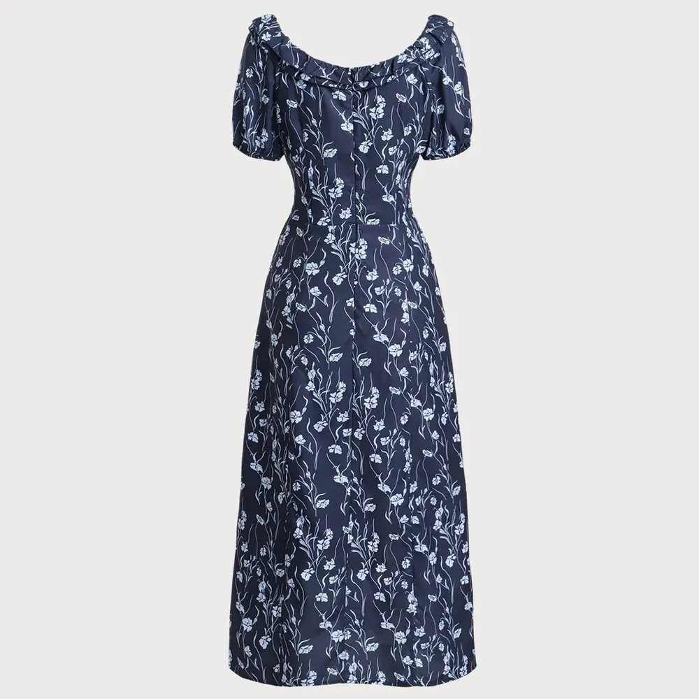 RIHOAS Navy Floral U - Image 7