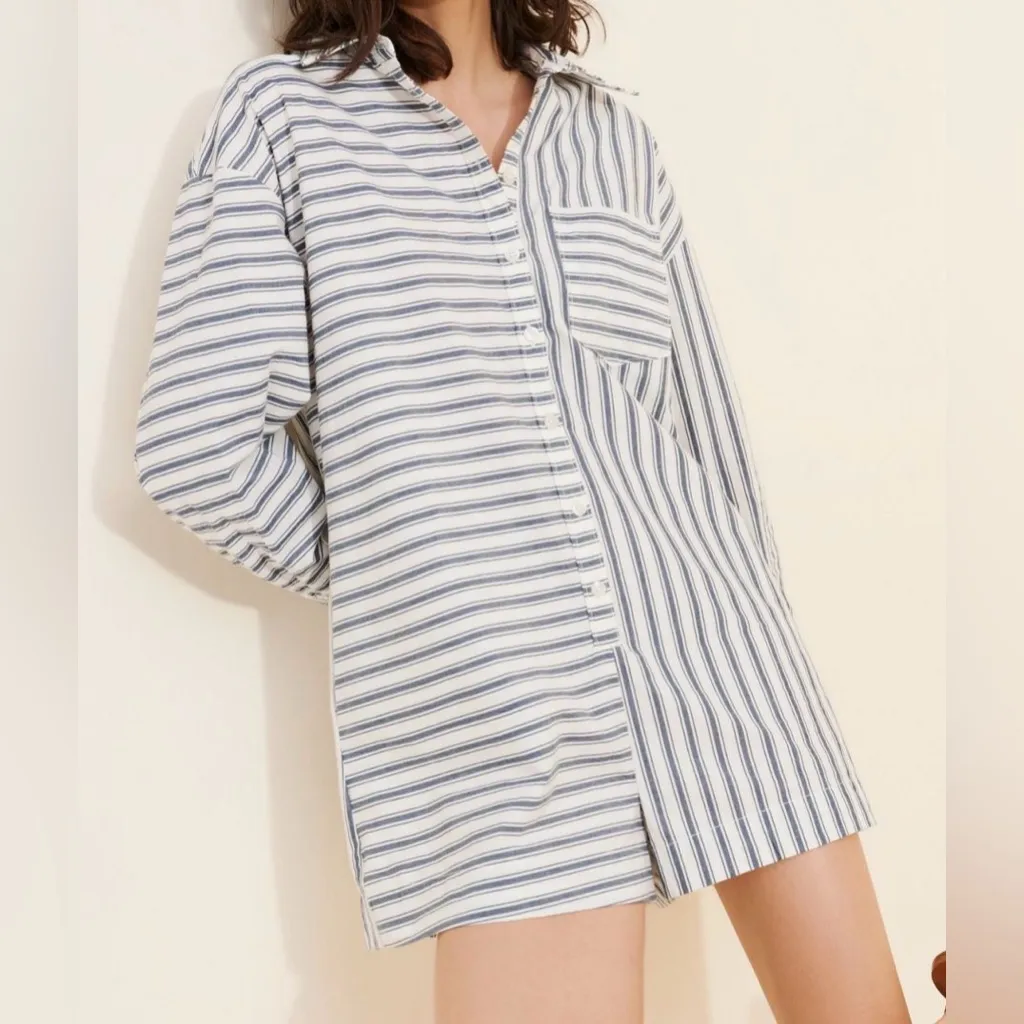 Anthropologie  Maeve Bennett Button-down Romper - NWT! - Image 2