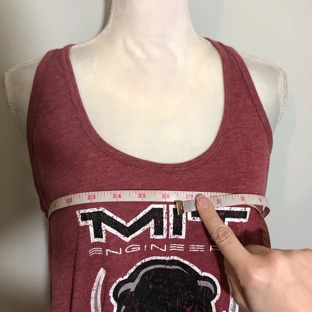 NWT Red Cardinal MIT Engineers Tank Top Maroon New - Image 15