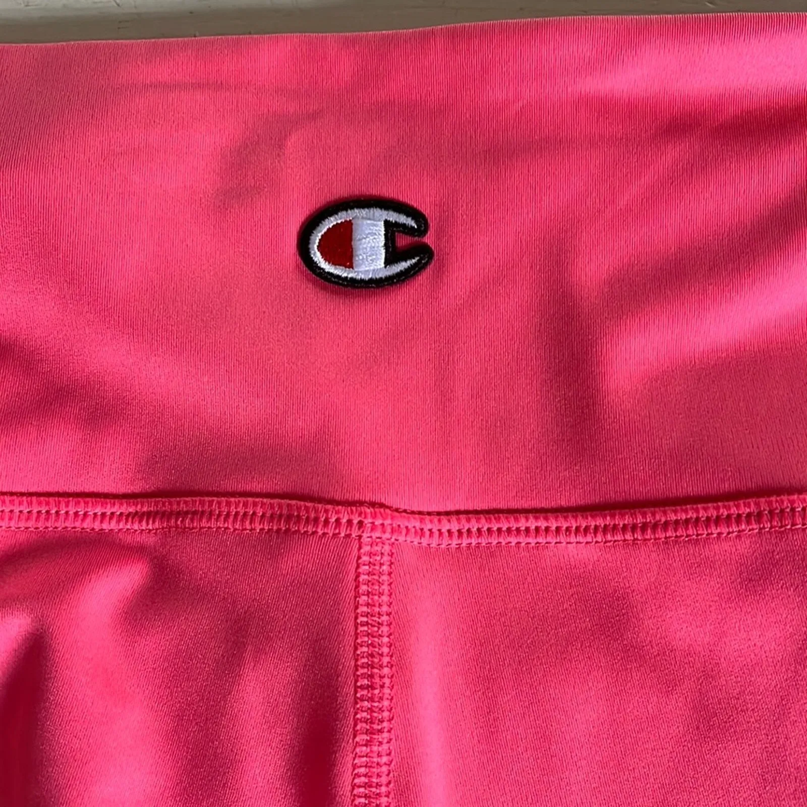 Champion Bike Shorts Women's 2X Plus Absolute Eco Moisture Wicking Pinky Peach - Image 3