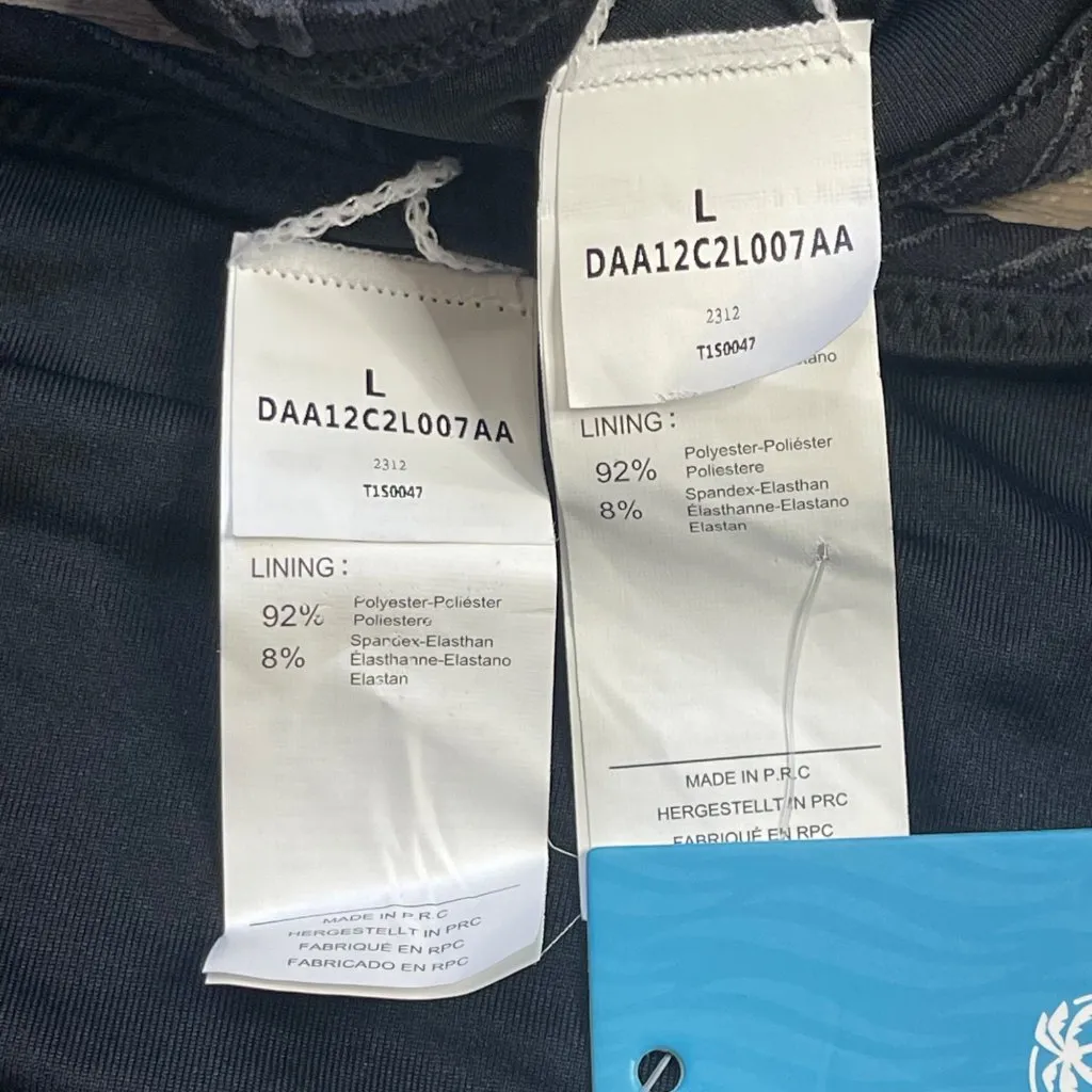 Cupshe Floral Scalloped Top Bikini Set High Waist Bottoms Womens Size Large‎ NEW - Image 5