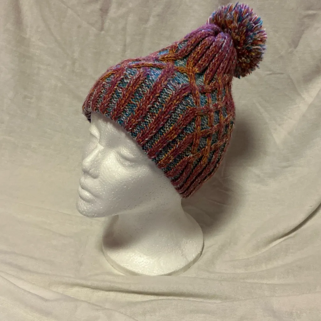 Spyder bright multicolor pom hat - Image 11