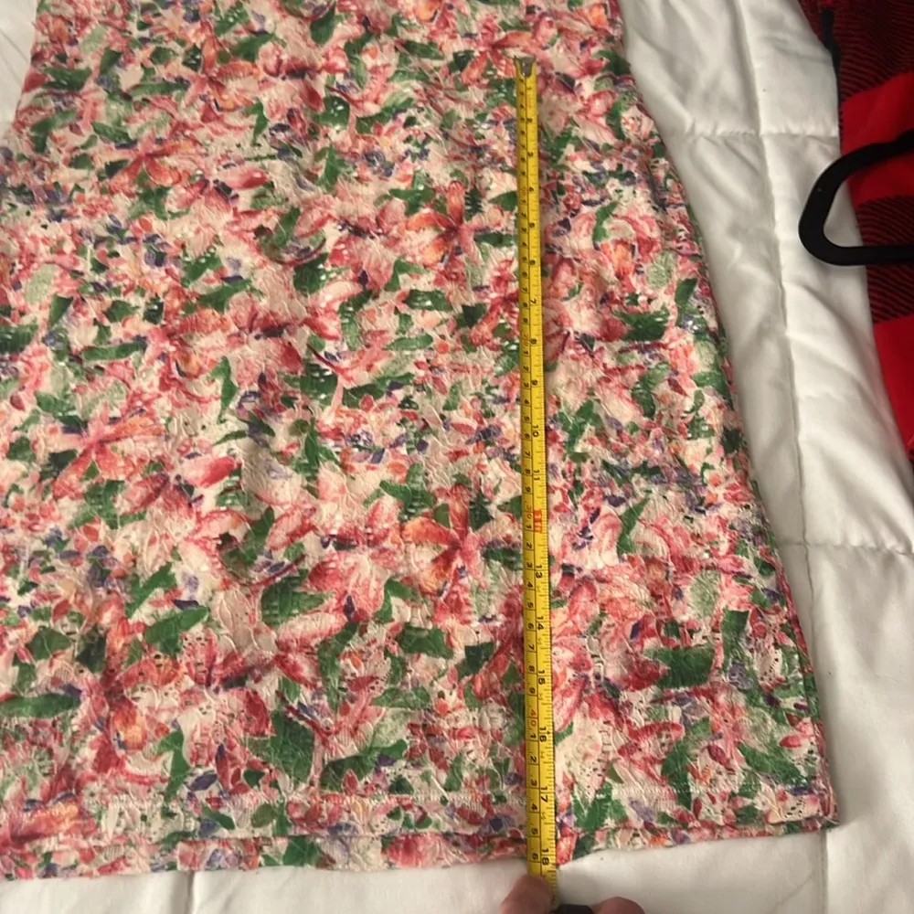 Free People Floral Print Dress with Bow Back - Image 10