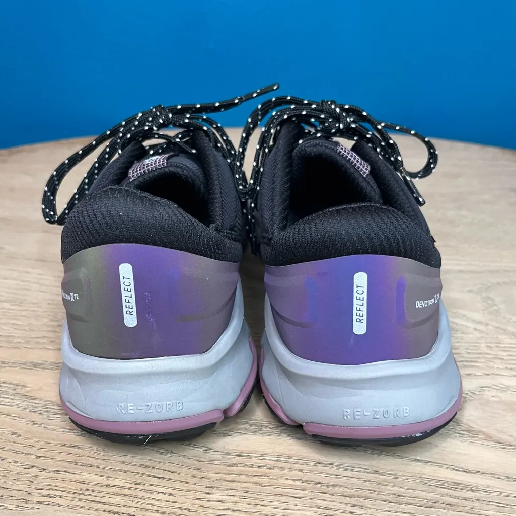 Ryka Devotion X TR Trail Walking Sneaker Active Black Purple Women’s Size 9 - Image 3