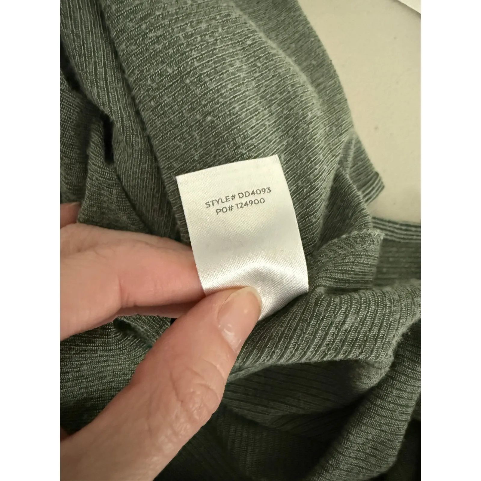 Lulu's Relaxed But Not Least Sage Green Bodycon Racerback Slit Long Maxi Dress S - Image 7