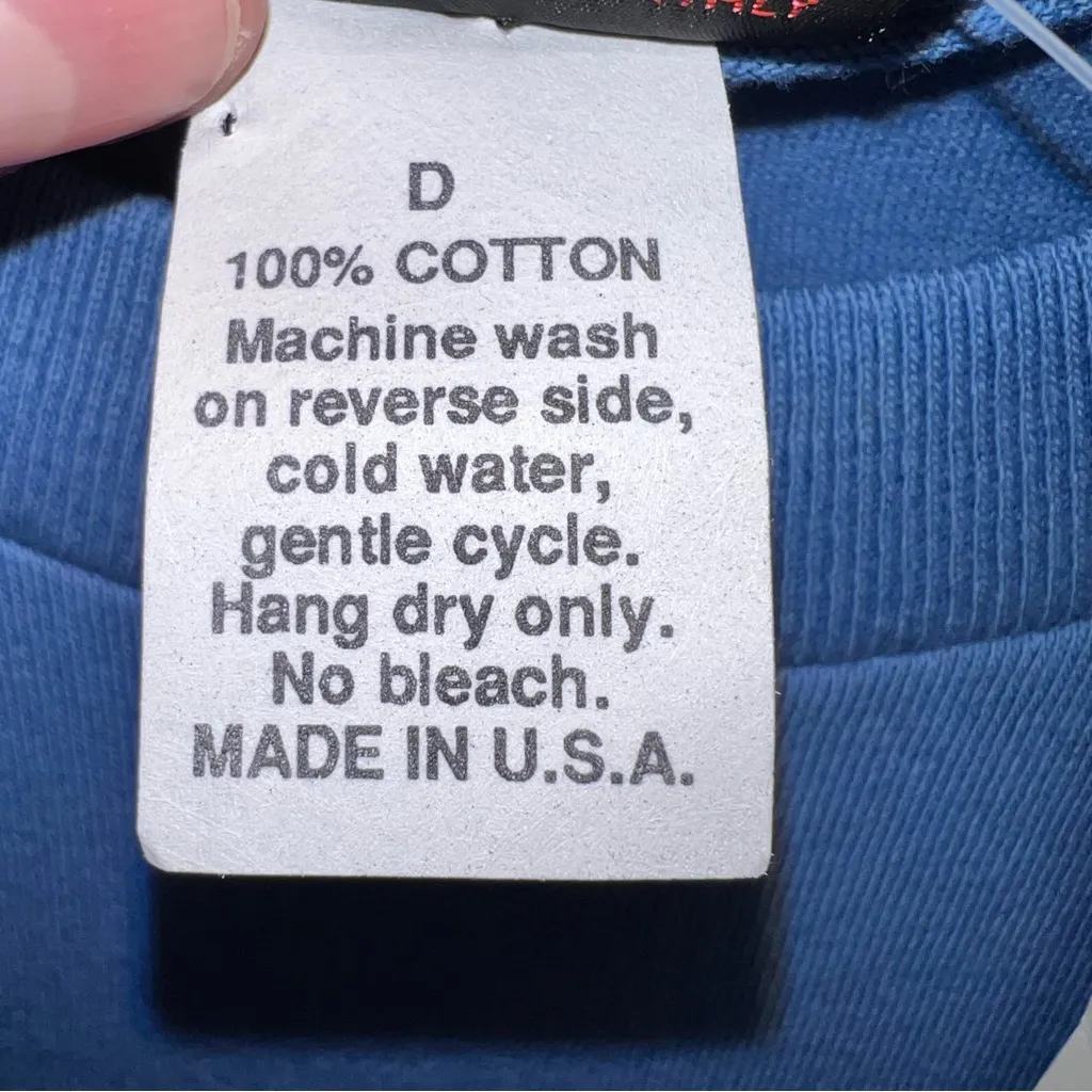 Diamond Dust Vintage Single Stitch Native American Graphic Tee NWT‎ Size Large Blue - Image 7