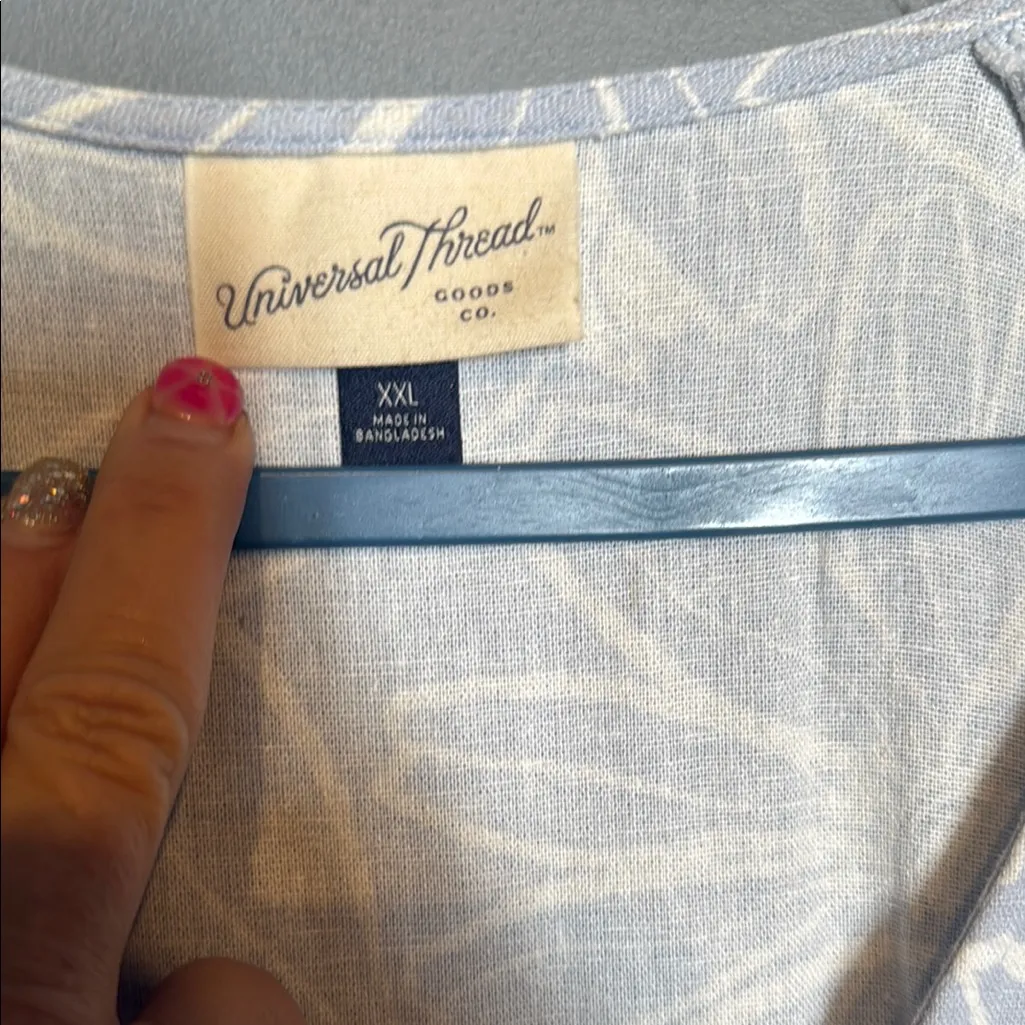 Universal Thread Light Blue Floral Midi Dress - Image 2