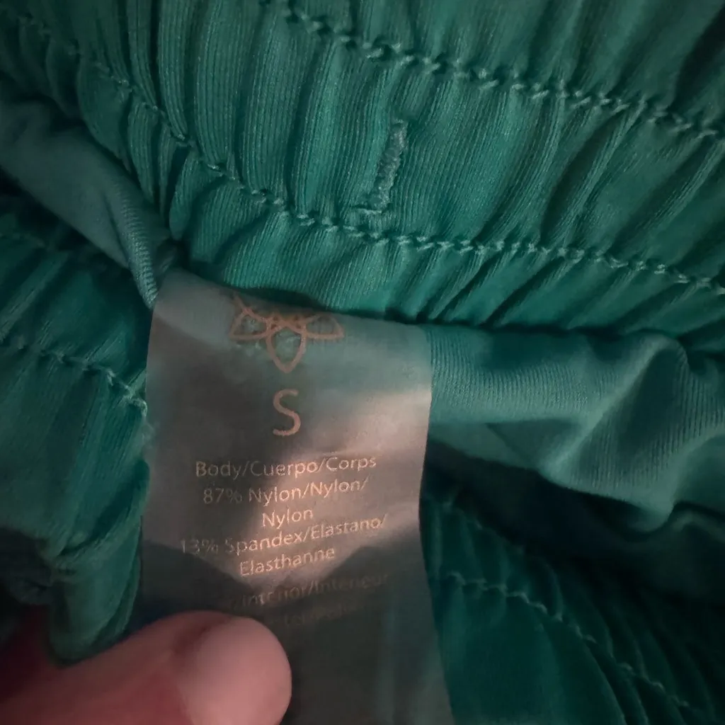 Source Unknown Teal and Pink Women Shorts - Image 3