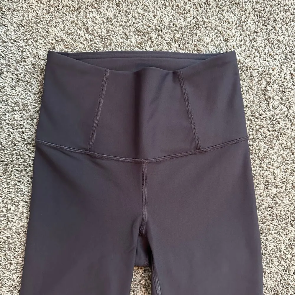 Lululemon gray laser cut full length leggings size 4 - Image 3