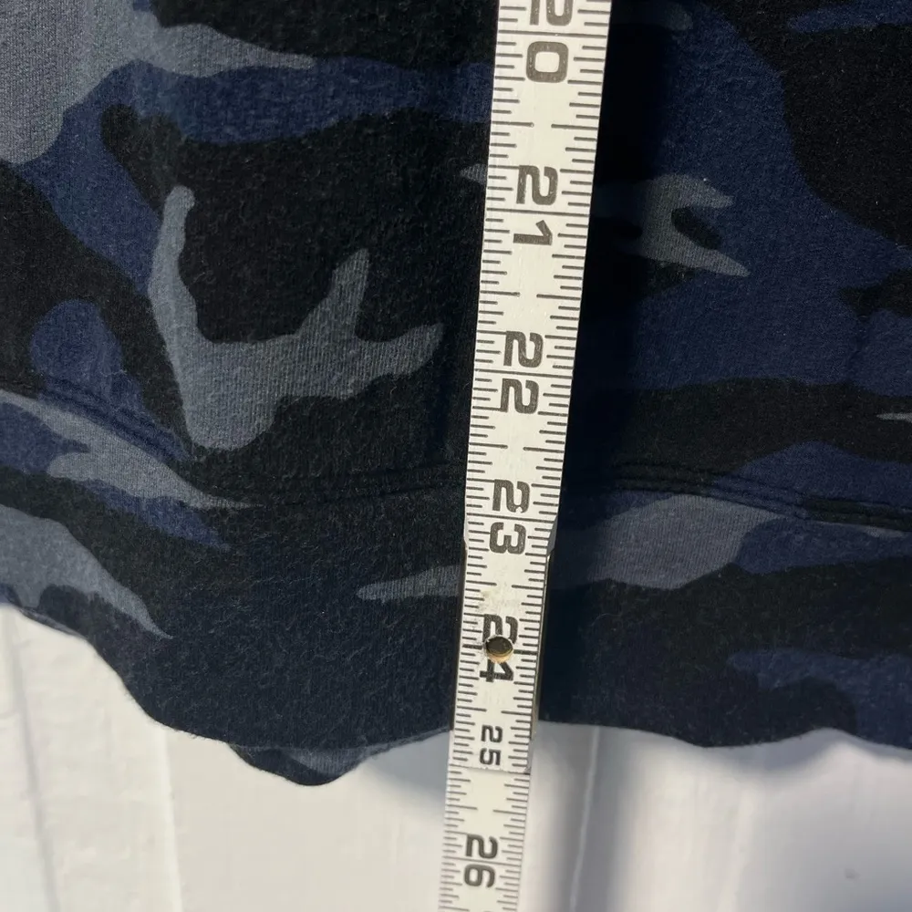 Athleta studio to street blue camo pullover size 1x - Image 7