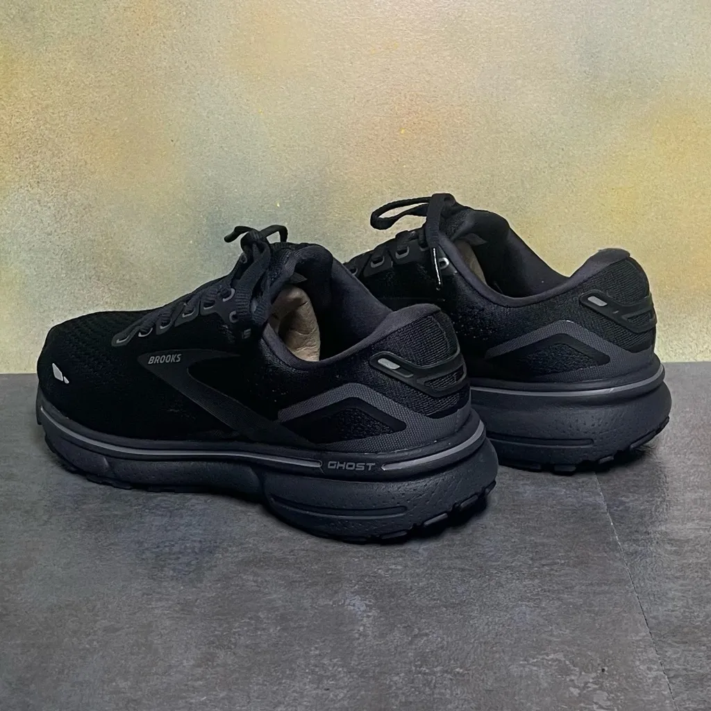 Brooks Ghost 15 Women's Black Wide Running Shoes Size 6.5D - Image 11