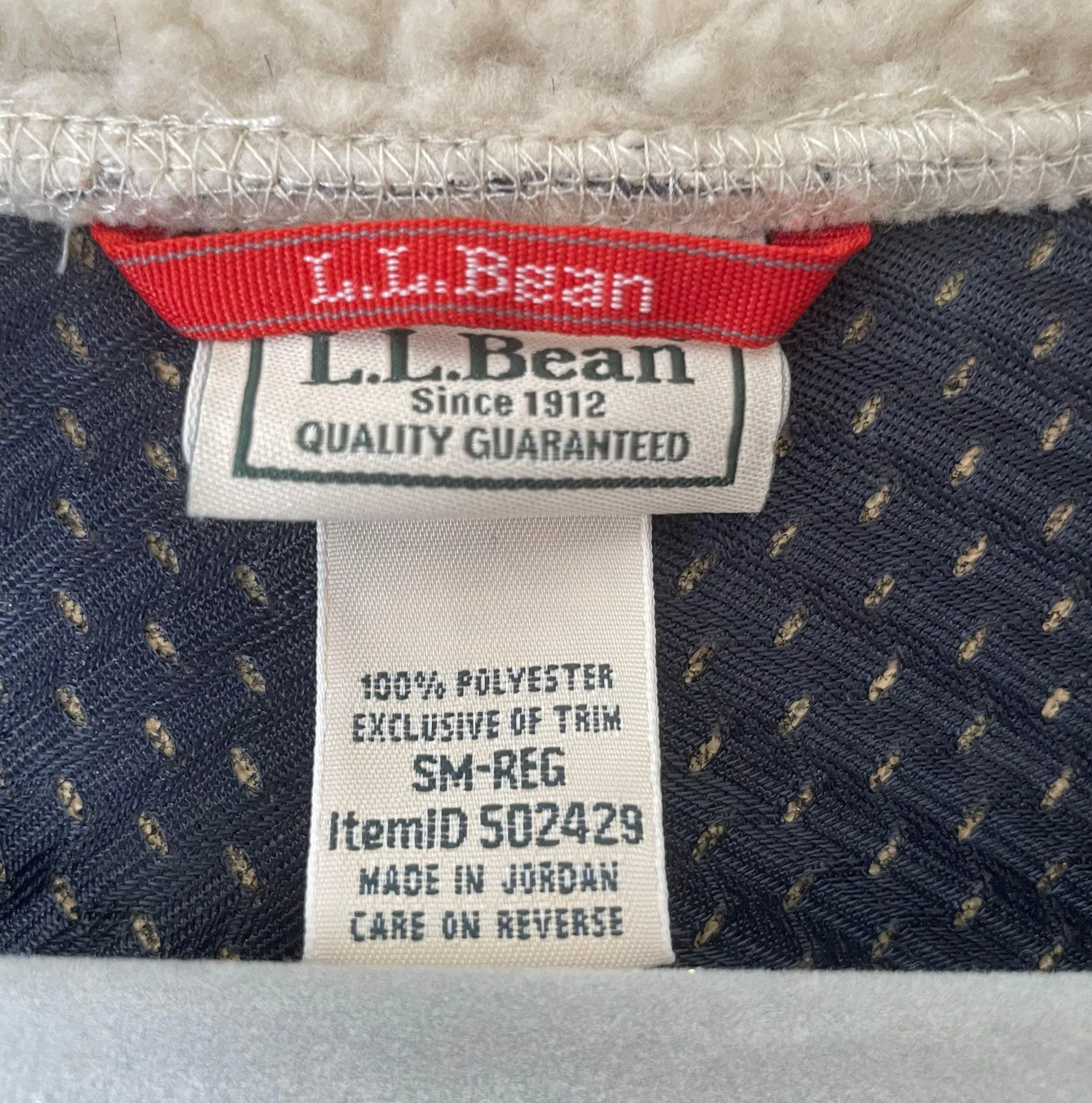 L.L.Bean Fleece Vest - Image 3