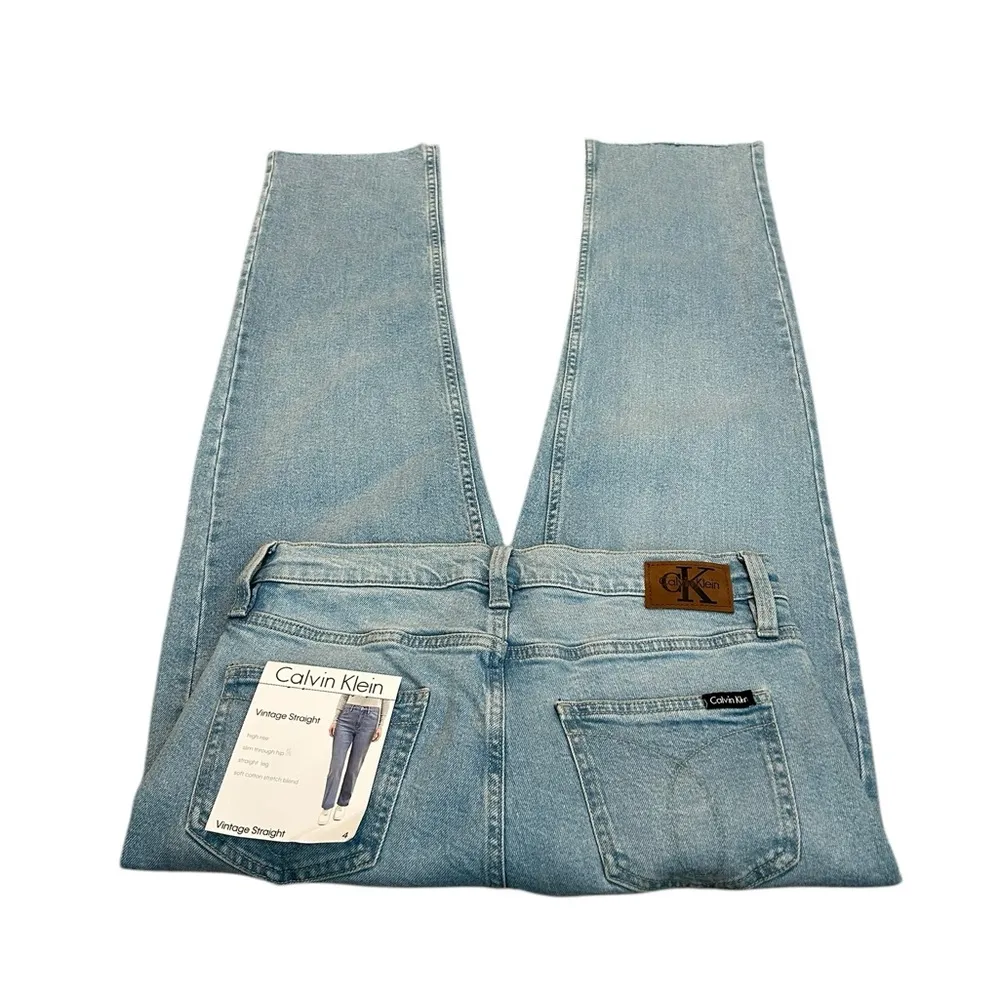 CALVIN KLEIN vintage straight jeans nwt - Image 2