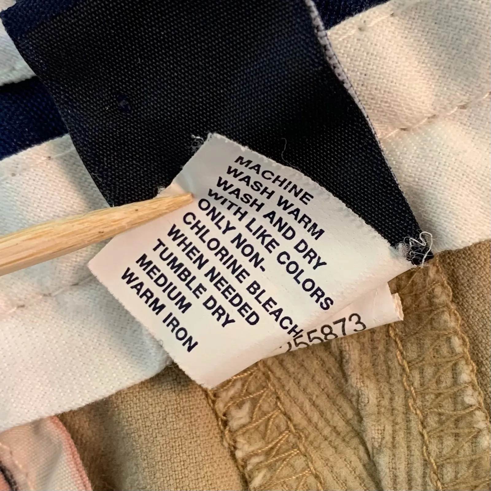 GAP Stretch Corduroy Pants Women's 8R Beige Khaki Wide Leg Casual Fall Academia - Image 5