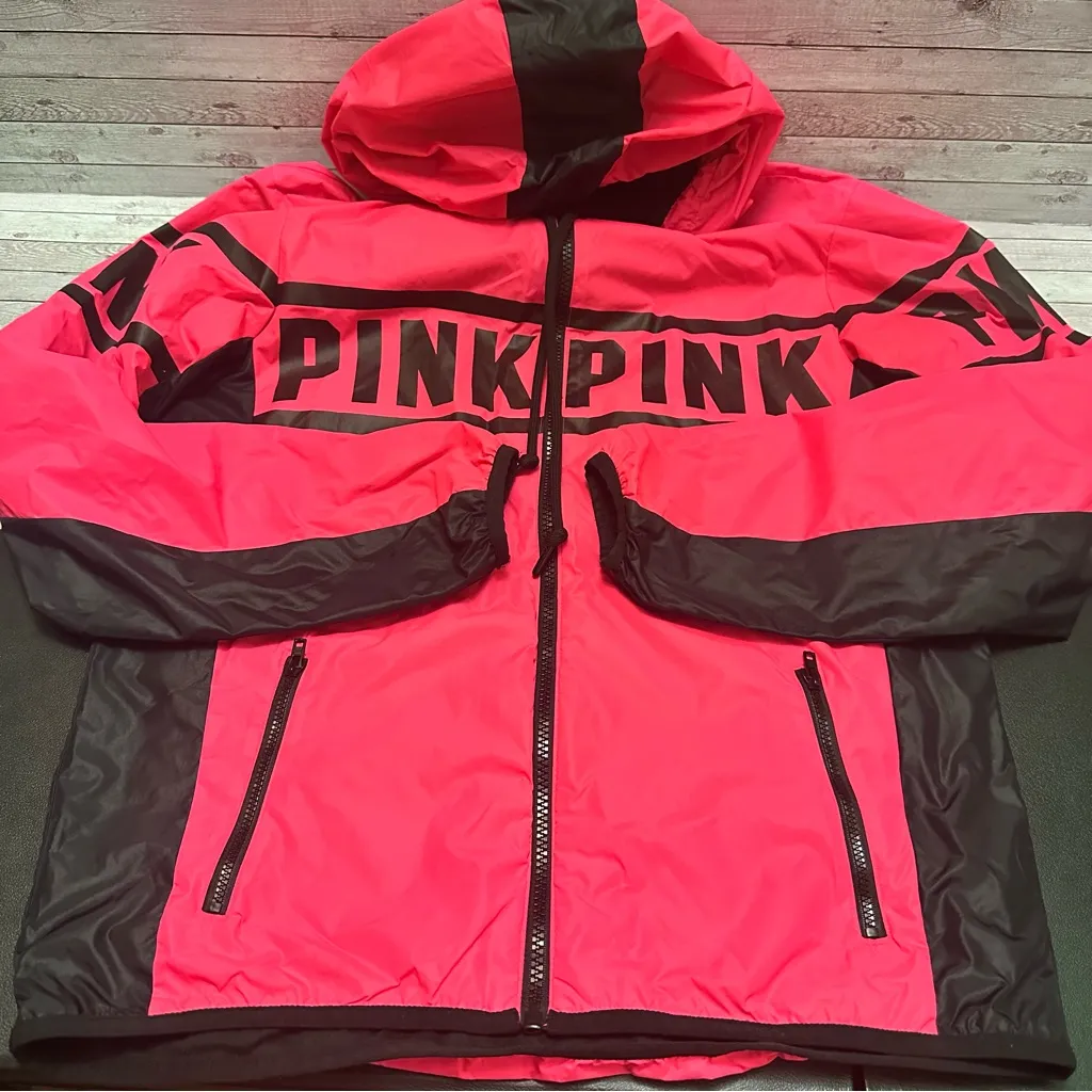 PINK Victoria's Secret Black Garment Jacket XS Limited Edition - Image 8