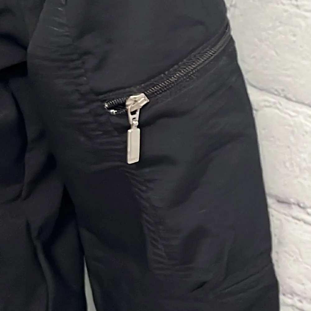 Nike  Sphere - Black Crop Jacket - S - Image 3