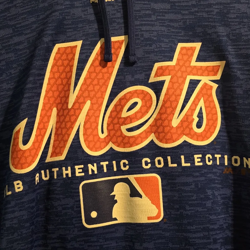Majestic Blue Mets Sweatshirt - Image 3
