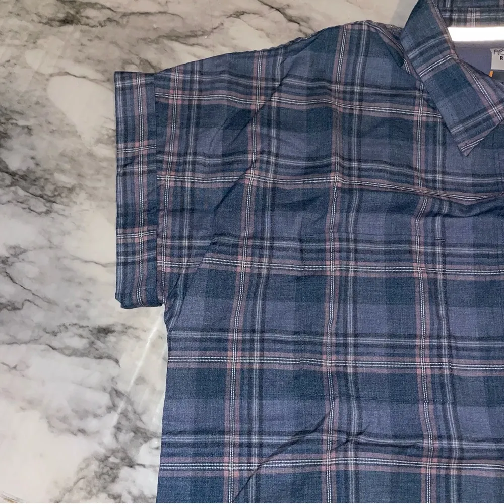 Ridgecut Women’s Plaid Shirt Blue - Image 5