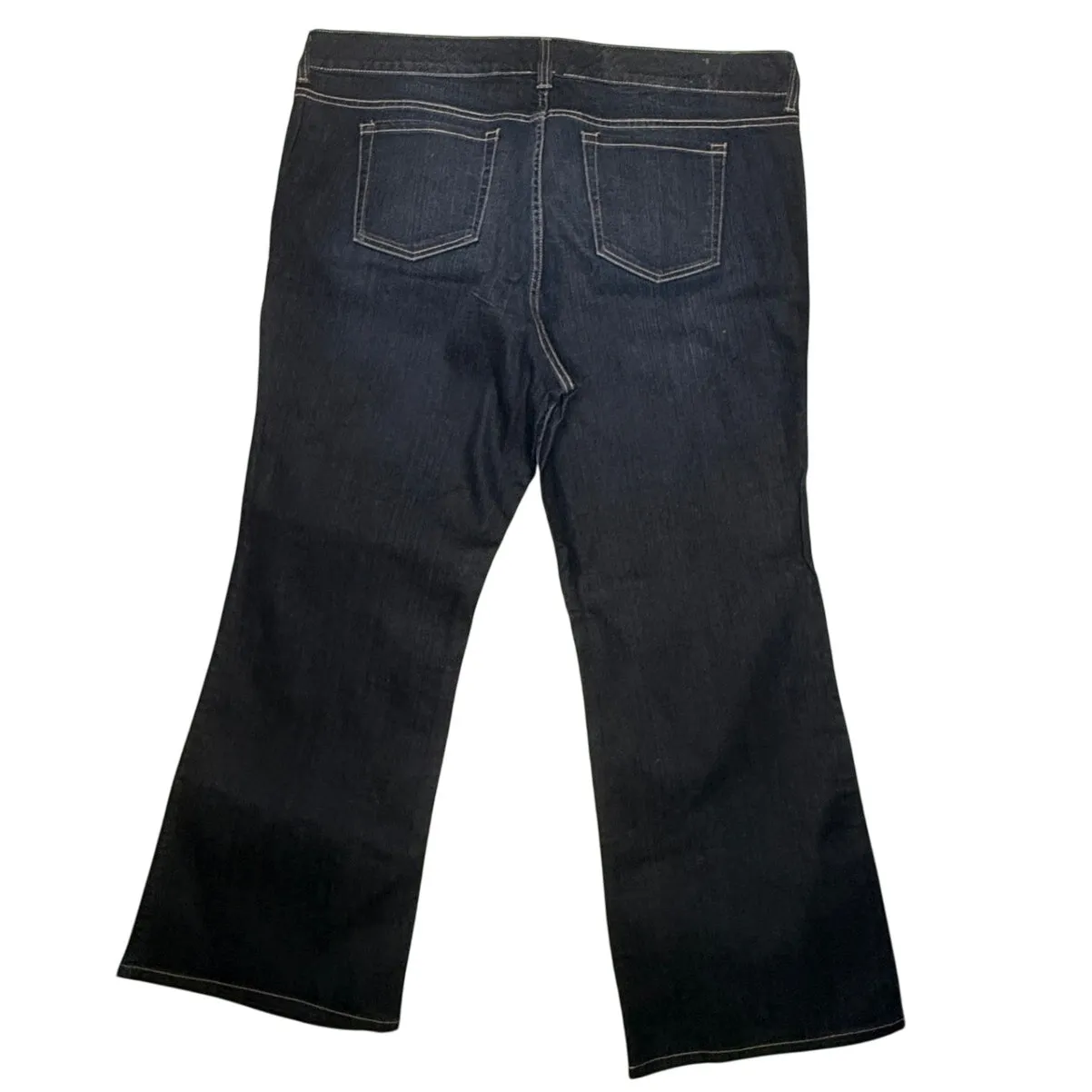 Torrid Wide Boot Flair Leg Plus Jeans Sz 26 Dark Wash Demin‎ Stretch - Image 2