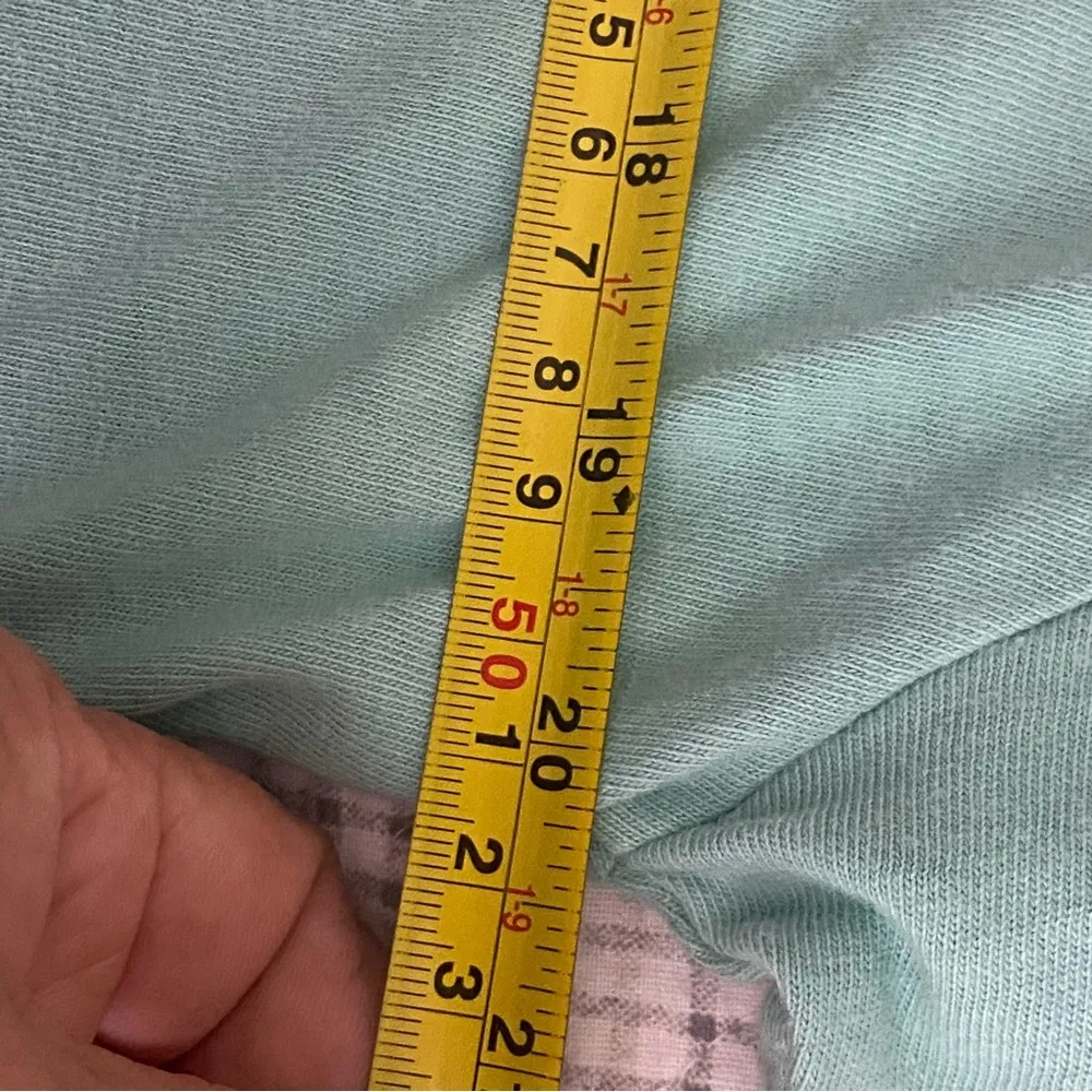 JADELYN BROOKE  Womens Long Sleeve Green Shirt Top Logo Medium - Image 6