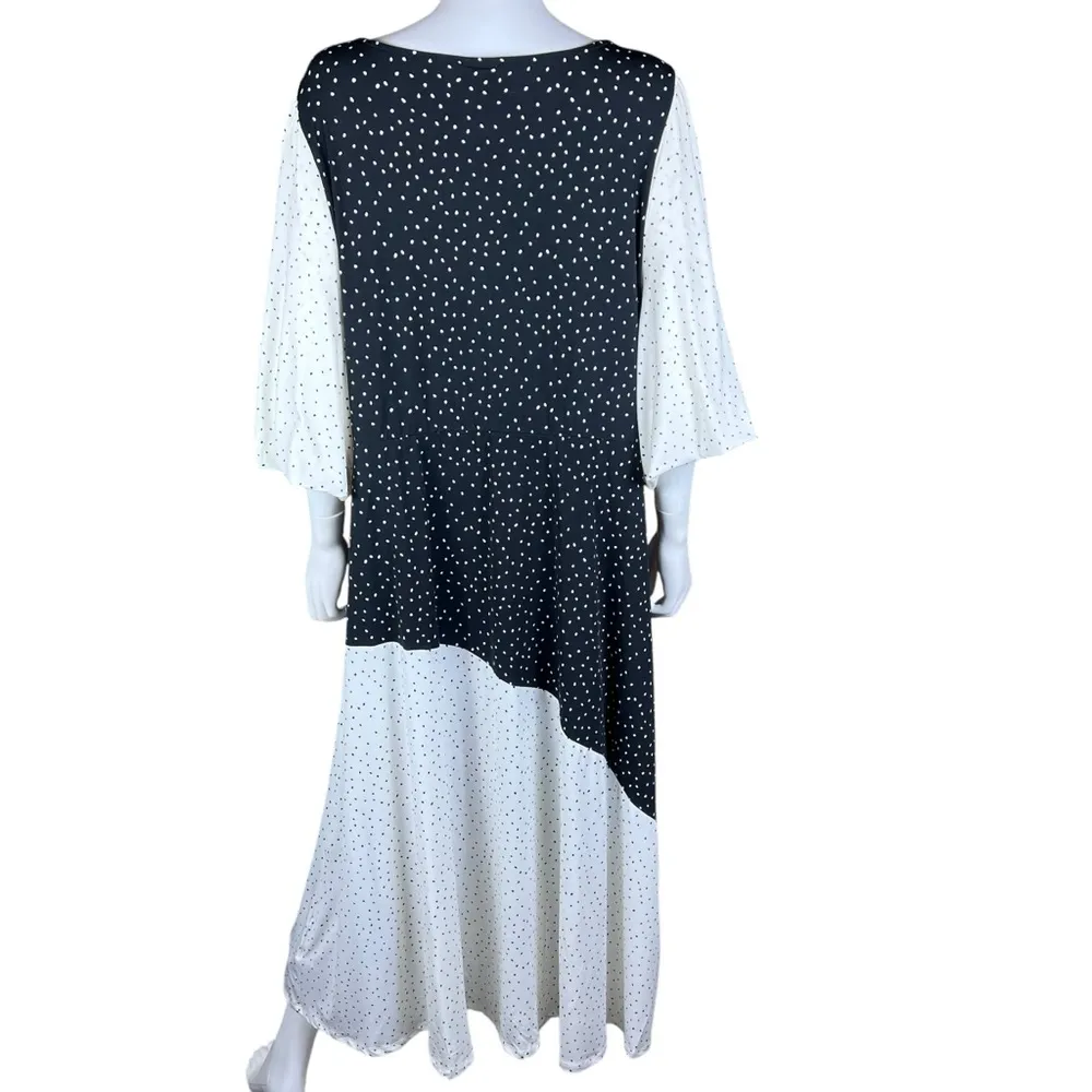 Torrid Studio Mix Polka Dot Maxi Dress Plus Size 3X - Image 5