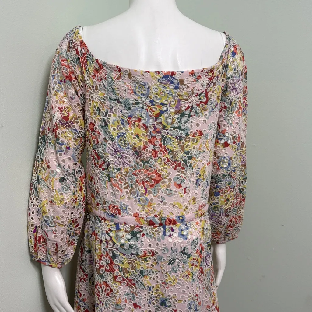 Anthropologie x Mare Mare Floral Eyelet Dress - Image 5