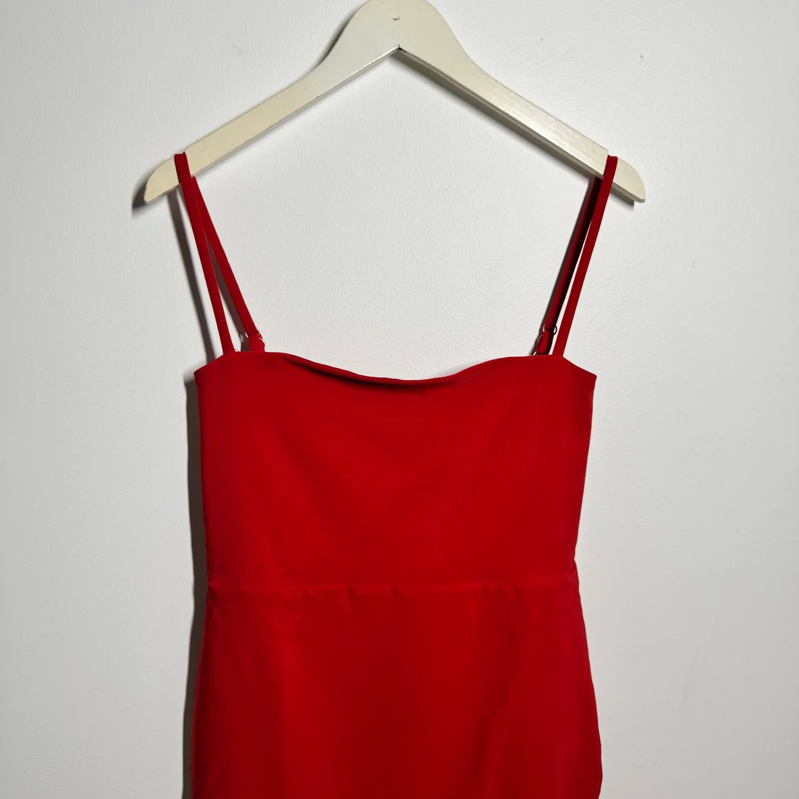 NOOKIE Dress Women M In Red Flame The Billie Mini Going Out Party Cocktail NWT - Image 3