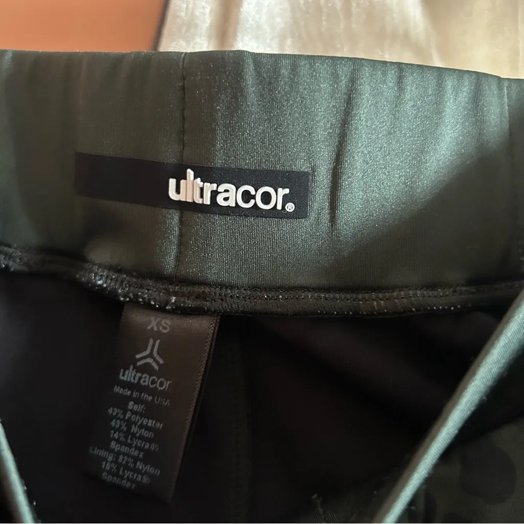 Ultracor‎ Amina Leopard Print Joggers Green Cheetah Lounge Sweatpants Size XS - Image 5