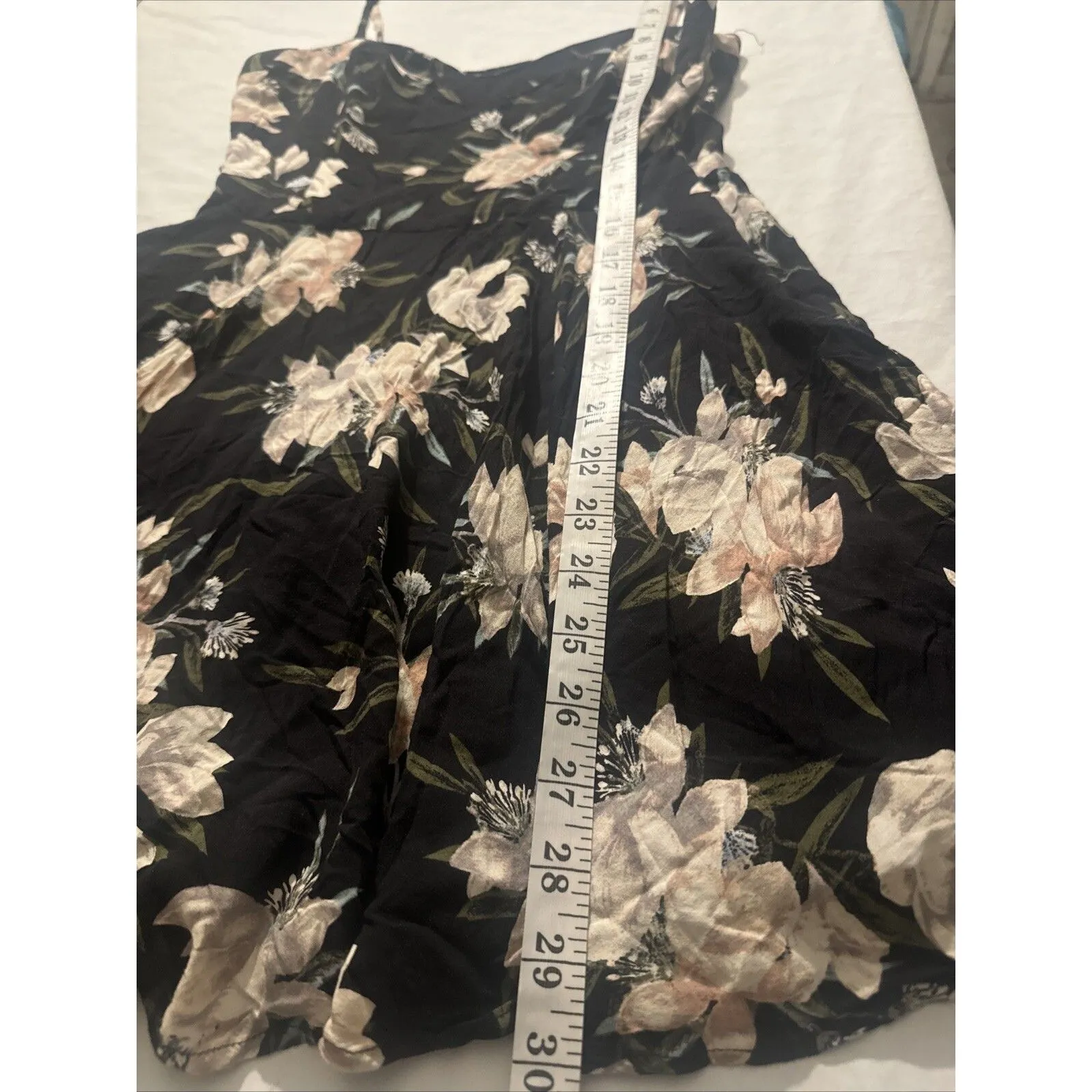 Talula Aritzia Womens Dress Sz 2 Floral Mini Boho Chic Bohemian Festival Garden - Image 10