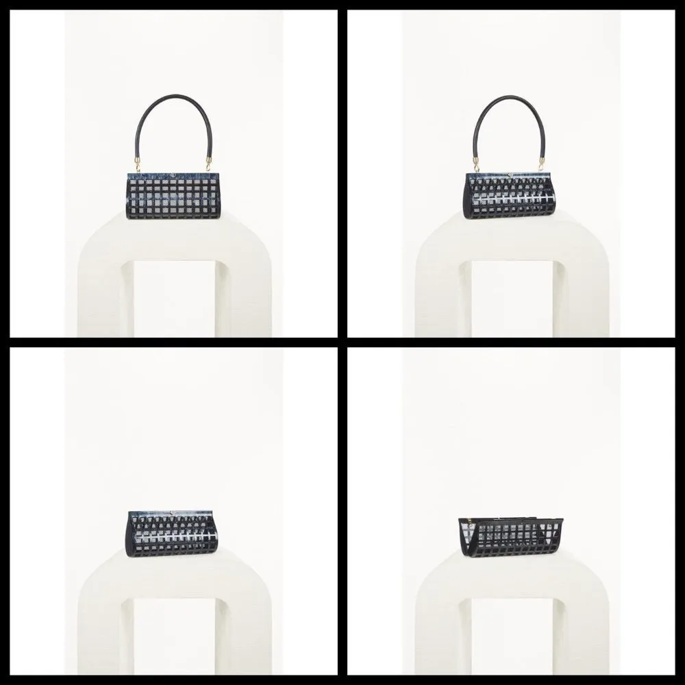 💕CULT GAIA💕 Alana Acrylic Shoulder Bag ~ Black NWT - Image 7