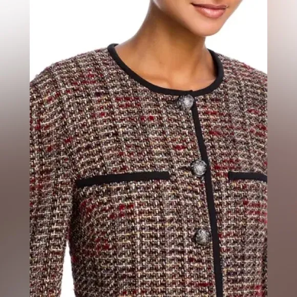 Veronica Beard Watkins Dickey Tweed Blazer Jacket 2 - Image 4