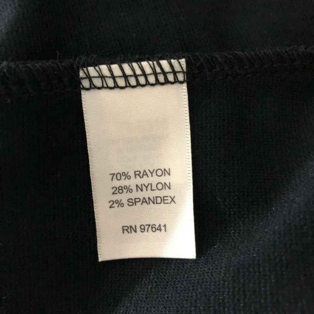 J Jill Shift Dress Pleat Long Sleeve Scoop Neck L - Image 5