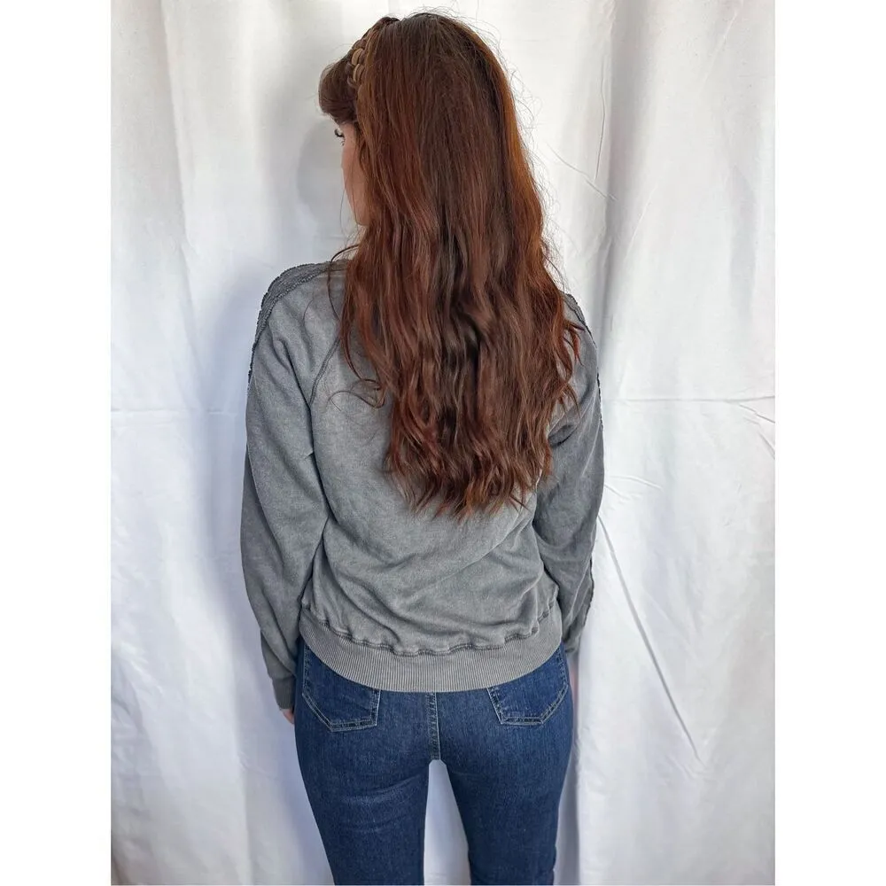 SO  gray sweatshirt - Image 2