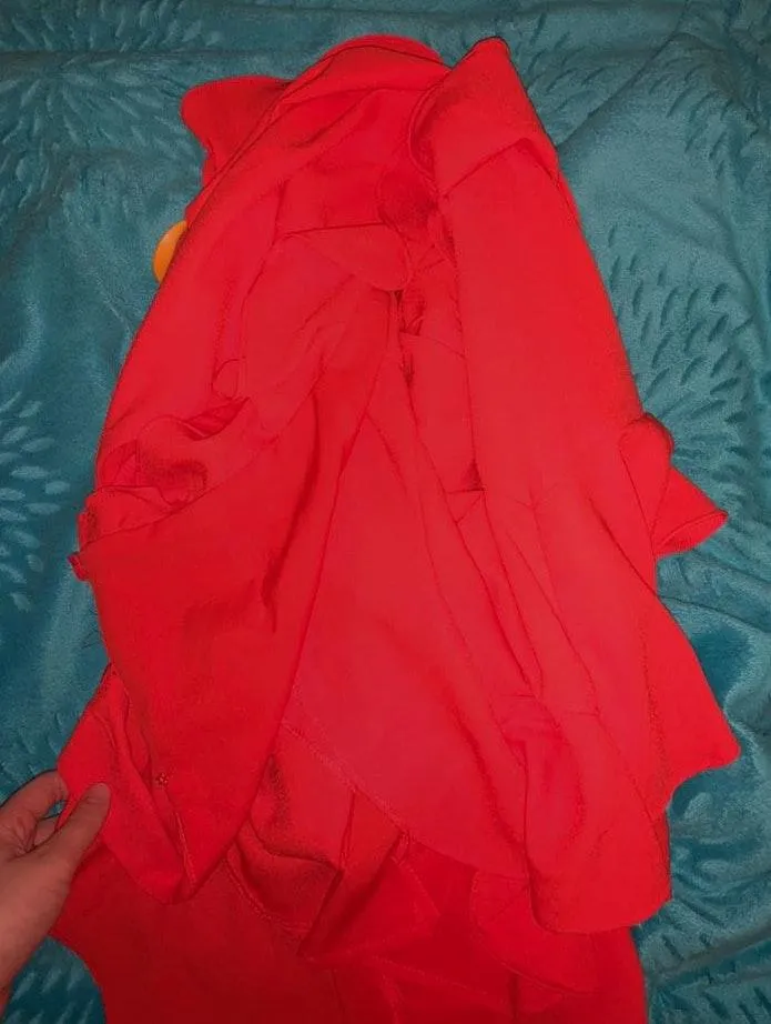 Revolve Red Open back dress - Image 5