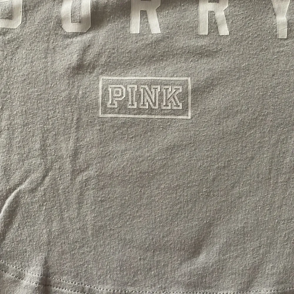 Womens Pink Victoria Secret Workout Shirt - Image 3