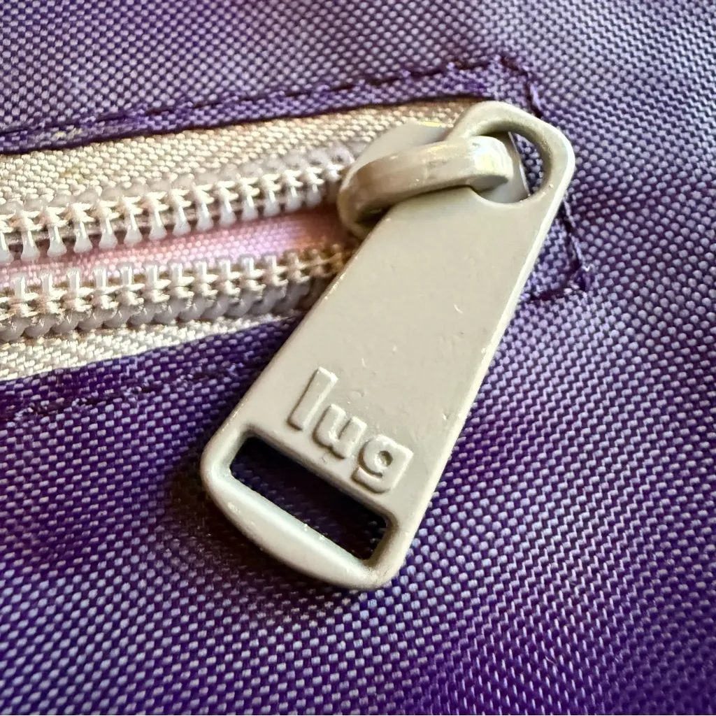 Lug Quilted Purple Baby Bag - Image 6