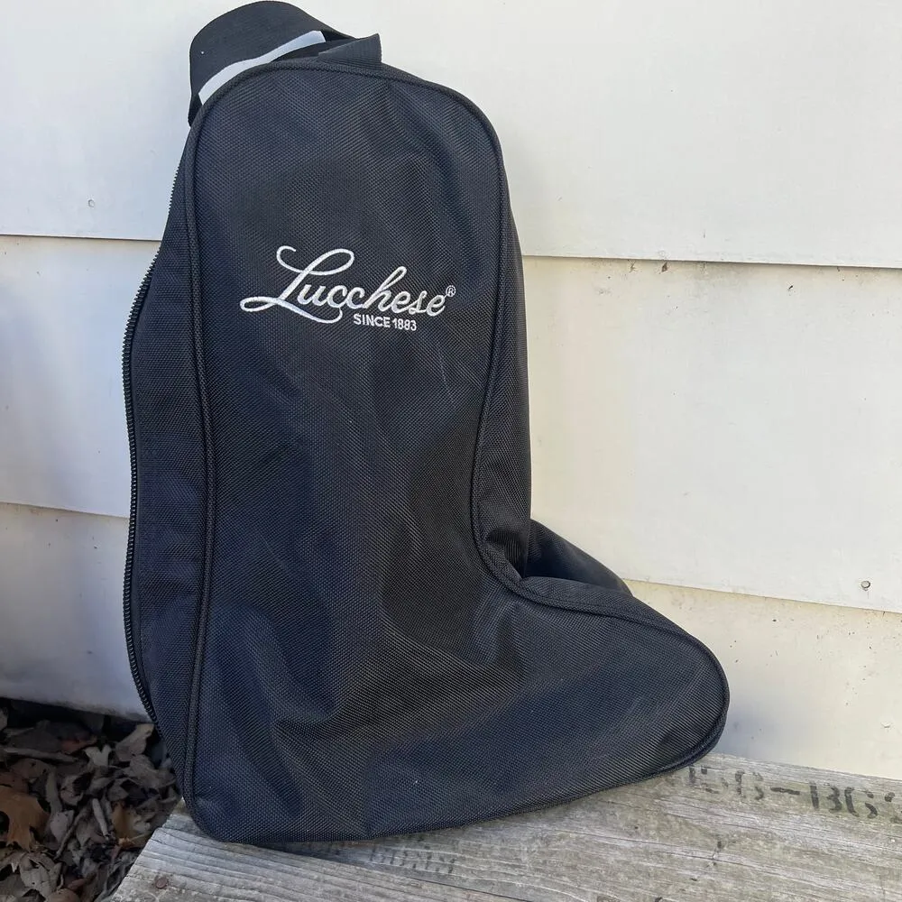 Lucchese Paige Cowhide Round Toe Riding Boots 6 1/2 B Style M8500 - Image 8