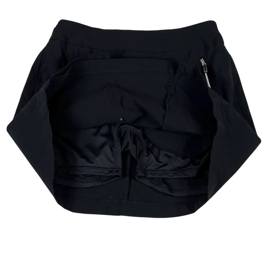 Jamie Sadock Golf Black Skinnylicious Control Top Waistband Skort Size 6 - Image 8