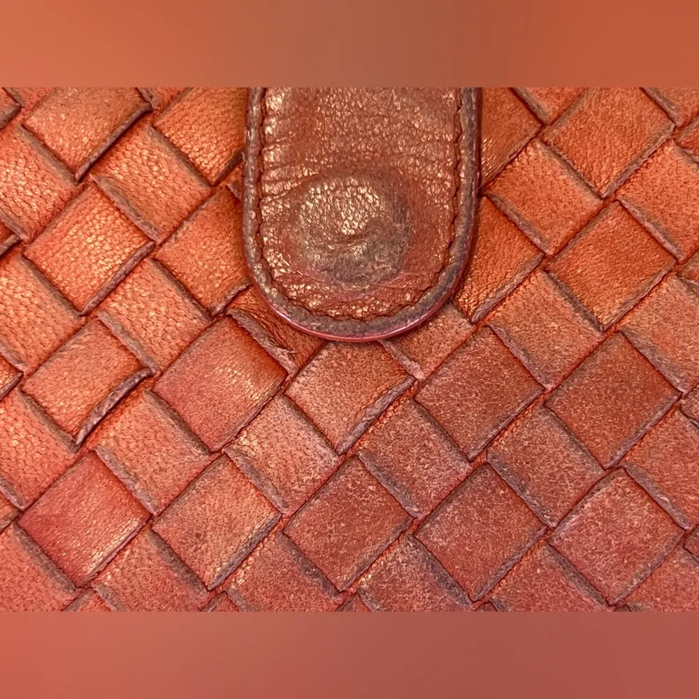 Authentic Bottega Veneta Wallet Orange - Image 10