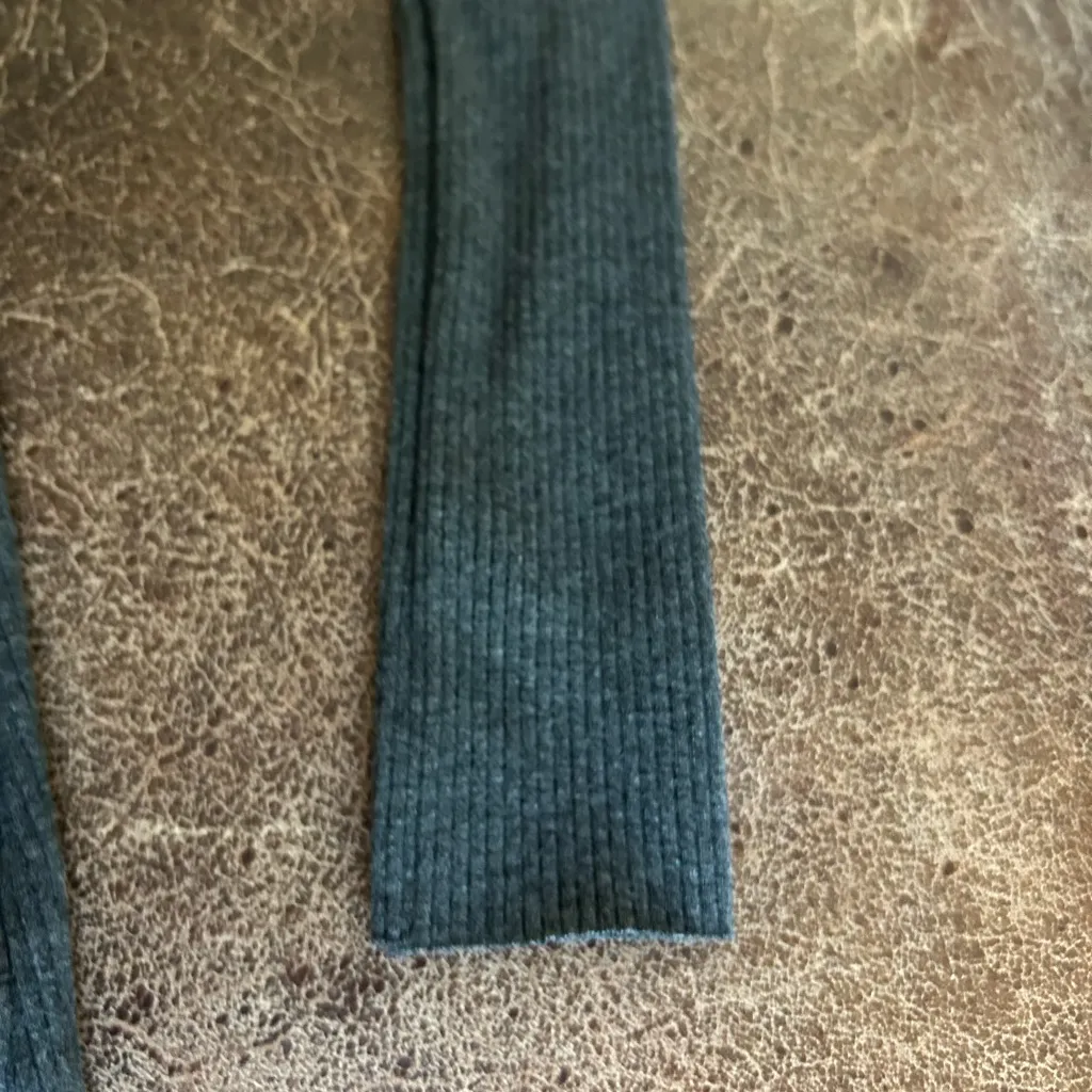 NAKED WARDROBE Snatched Vibes Long Sleeve Rib Knit Bodycon Minidress - Image 4