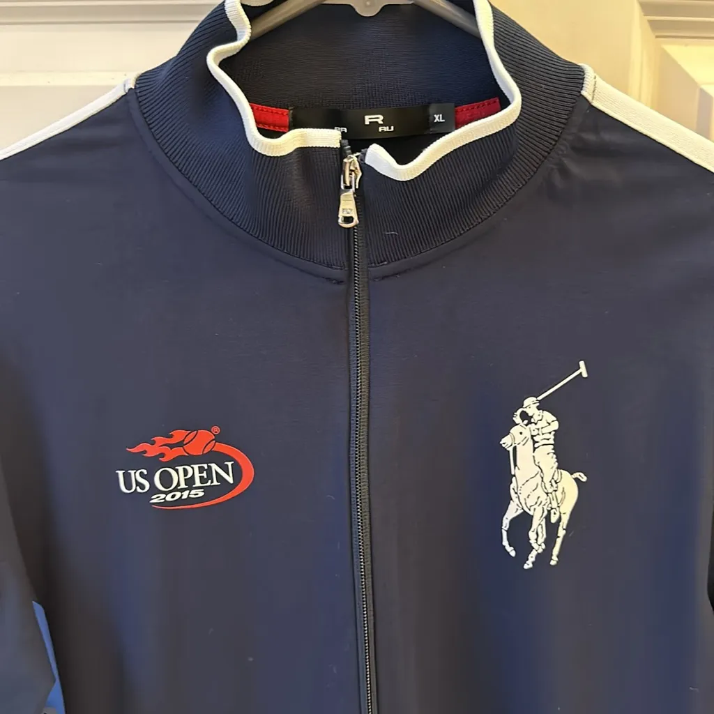 Polo Ralph Lauren rare US Open 2015 zip up jacket. XL. - Image 2