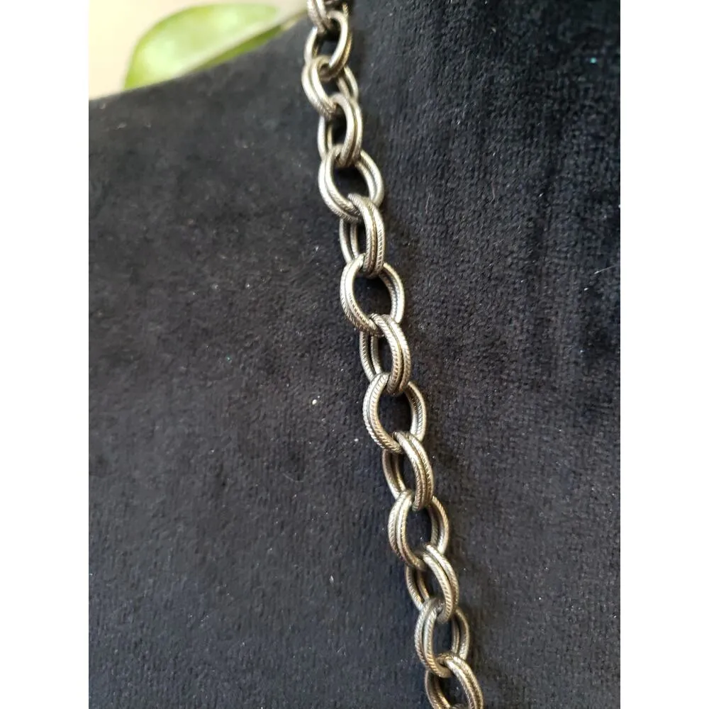 Womens Tibetan Silver Tone Retro Carving Elephant Charm Pendant Necklace Jewelry - Image 5