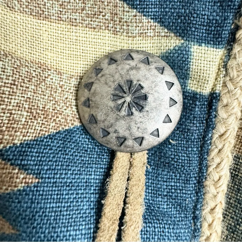 HOST PICK 🎉 Vintage Jones New York Sport Blazer Southwest Concho  Linen Jacket M - Image 6