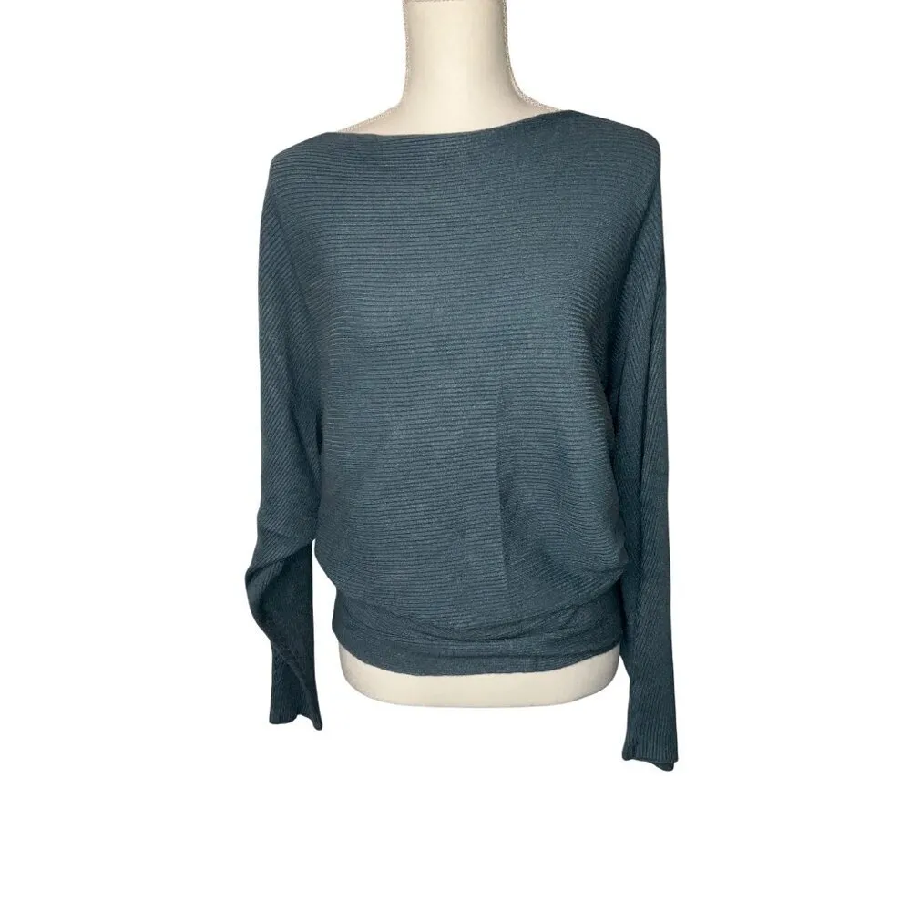 Max Mara Finnici Sweater in Light Blue Small New Womens Knit Cashmere Top - Image 5