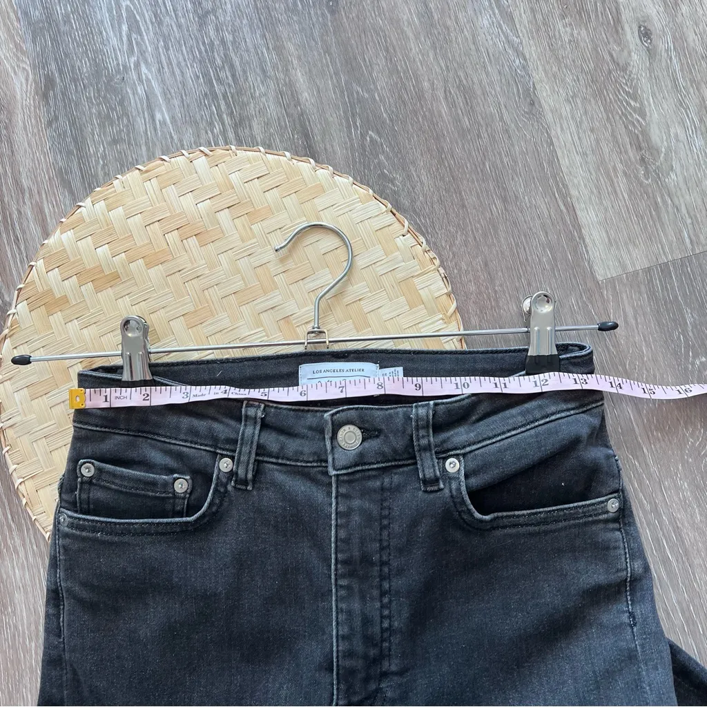 & other stories black‎ high rise skinny jeans - Image 4