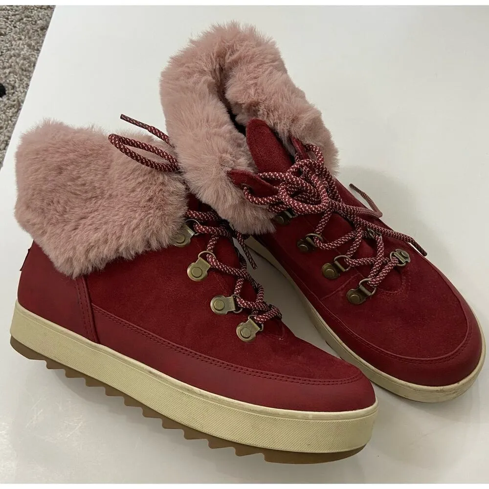 Koolaburra Ugg Women's lace-up Tynlee boot suede size 9 - Image 3