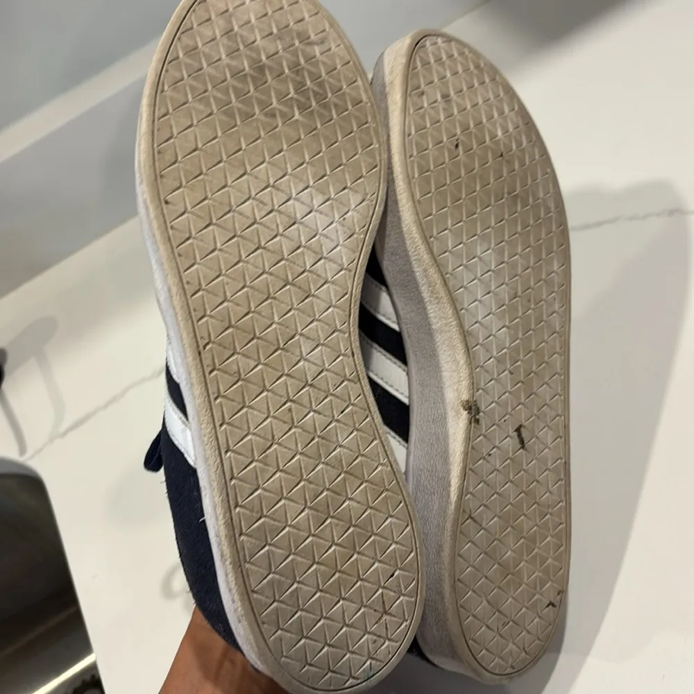 Adidas Navy Blue Suede Sneakers - Image 4