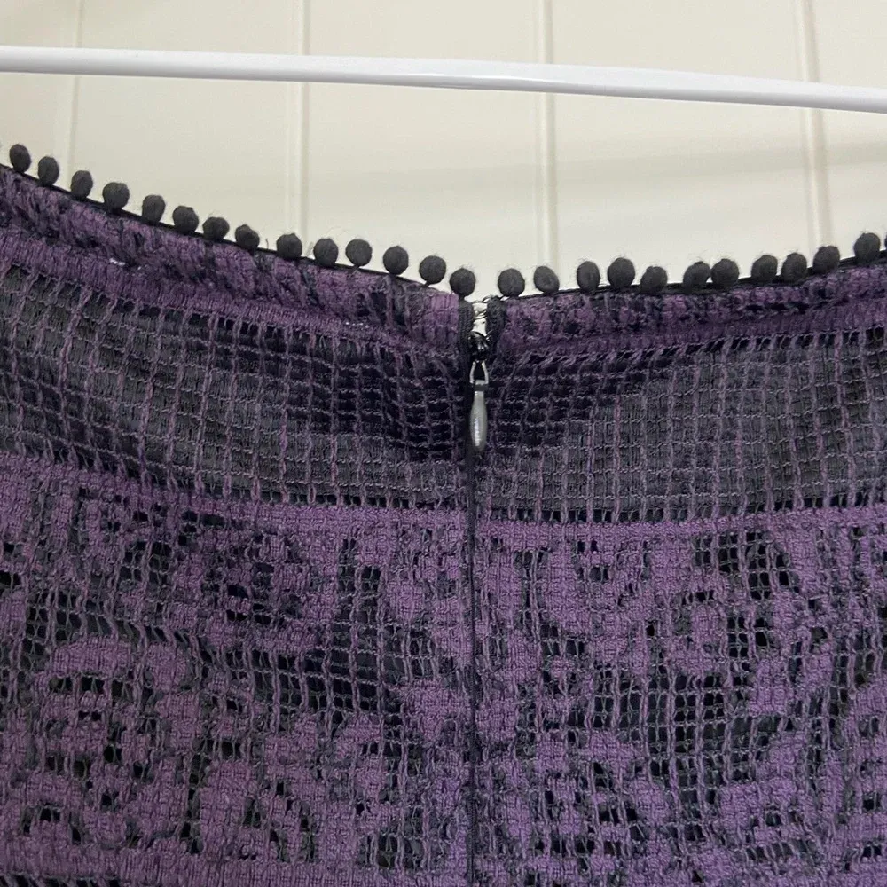 EUC | White House Black Market women’s lace off shoulder formal sheath dress — 0 - Image 8