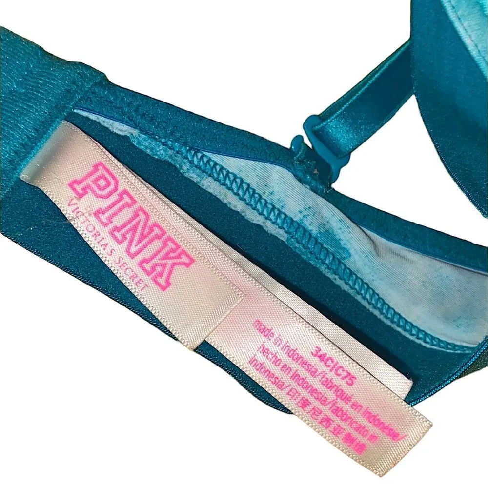 PINK VS blue & white | slight push-up bra - Image 5